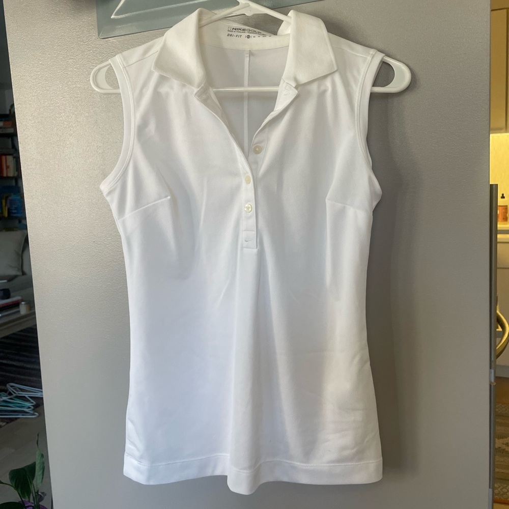 Nike golf dri-fit sleeveless top